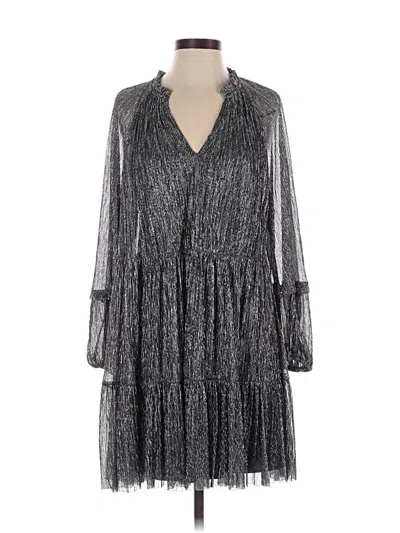 Pre-owned Cece Casual Dress In Silver