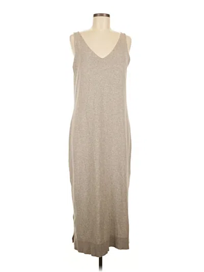 Pre-owned Cece Casual Dress In Tan