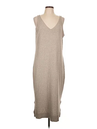Pre-owned Cece Casual Dress In Tan