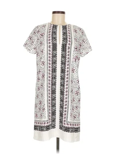 Pre-owned Cece Casual Dress In White