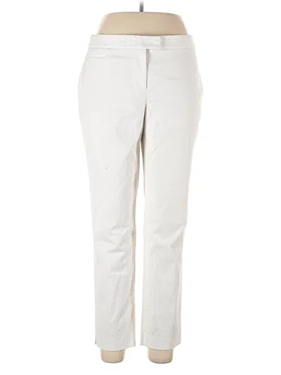 Pre-owned Cece Casual Pants In White