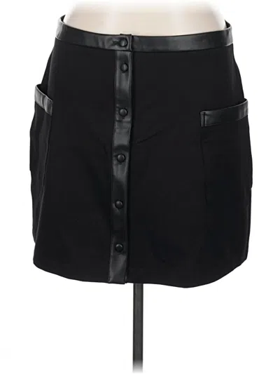 Pre-owned Cece Casual Skirt In Black