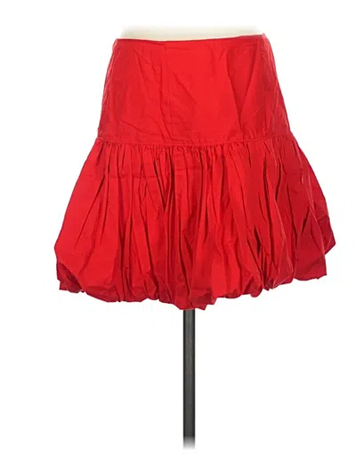 Pre-owned Cece Casual Skirt In Red