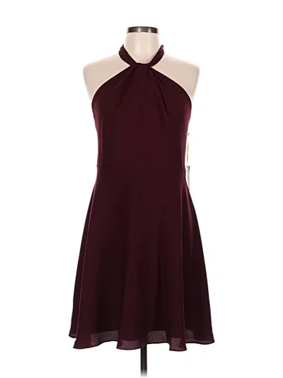 Pre-owned Cece Cocktail Dress In Burgundy