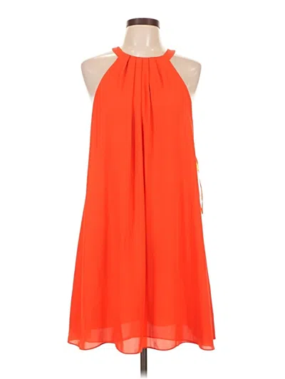 Cece Cocktail Dress In Orange