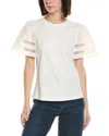 Cece Combo T-shirt In White