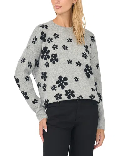 Cece Crewneck Sweater In Gray
