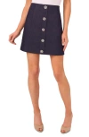 Cece Denim Miniskirt In Multi
