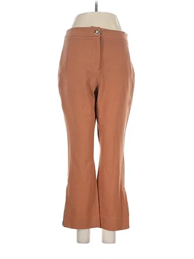 Pre-owned Cece Dress Pants In Brown