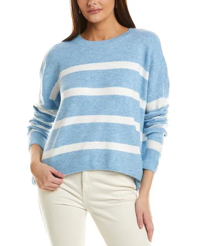 Cece Dropped-shoulder Sweater In Blue