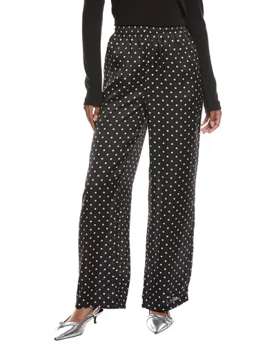 Cece Elastic Waist Pant In Black