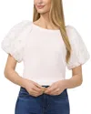 Cece Floral Puff Sleeve T-shirt
