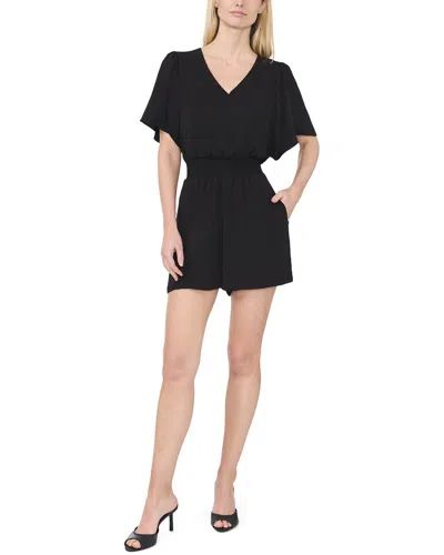 Cece Flutter Smocked Waist Romper
