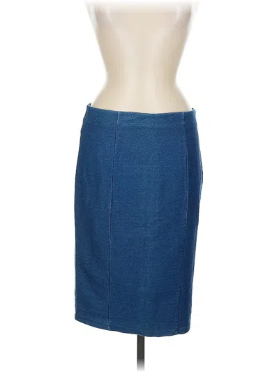 Pre-owned Cece Formal Skirt In Blue