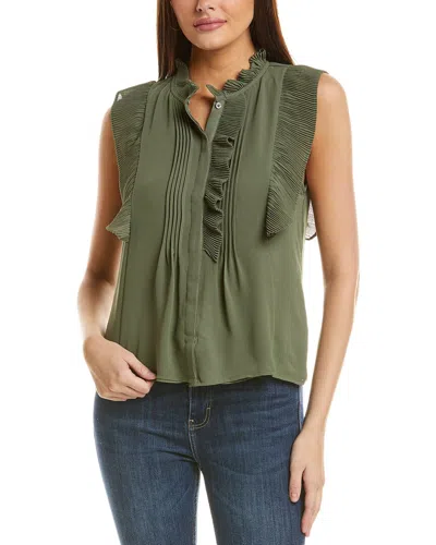CECE FRILL BLOUSE