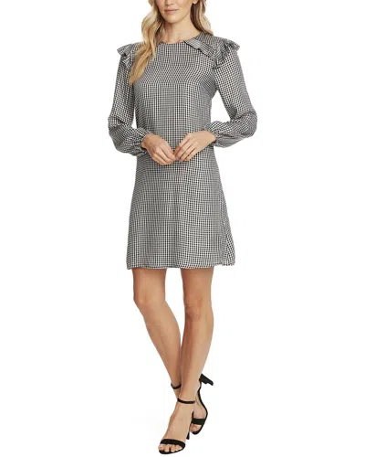 Cece Gingham Refresh Dress In White