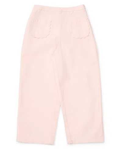 Cece Kids' Girls' 7-16 Rikrak Trim Front Pockets Pants In Pink