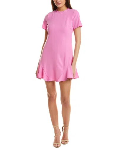 Cece Godet Mini Dress