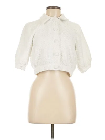 Pre-owned Cece Jacket In Ivory