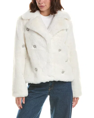 Cece Jewel Trimmed Jacket In Multi