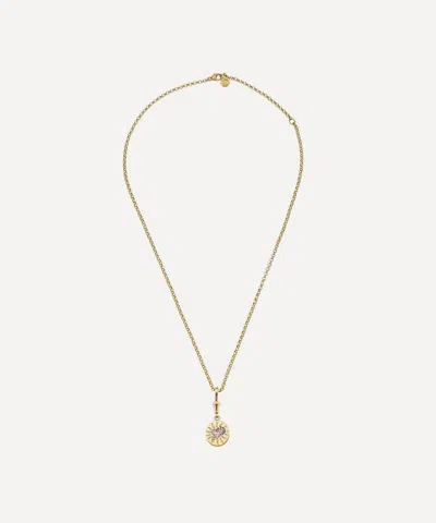 Cece Jewellery 18ct Gold Lovers Pendant Necklace