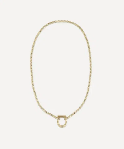 Cece Jewellery 18ct Gold Medium Horseclip Necklace