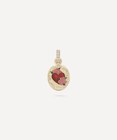 Cece Jewellery 18ct Gold Sacred Love Pendant Necklace
