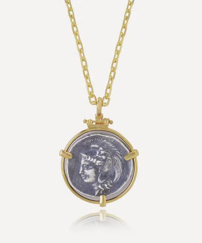 Cece Jewellery 22ct Gold Vermeil The Lucania Coin Necklace