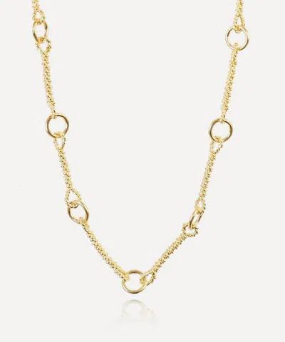 Cece Jewellery 22ct Gold Vermeil The Roman Chain Necklace