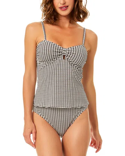 Cece Keyhole Tankini In Black