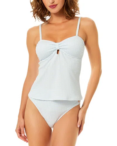 Cece Keyhole Tankini In White