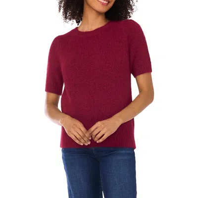 Cece Knit Crewneck Sweater In Brown