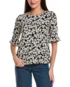 Cece Knit Top In Black