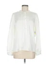 Cece Long Sleeve Blouse In White