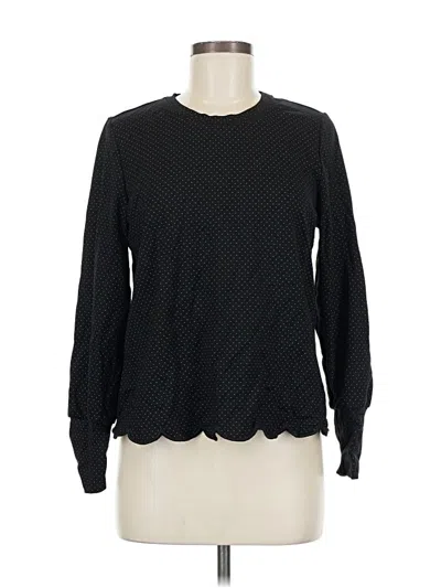 Pre-owned Cece Long Sleeve T-shirt In Black
