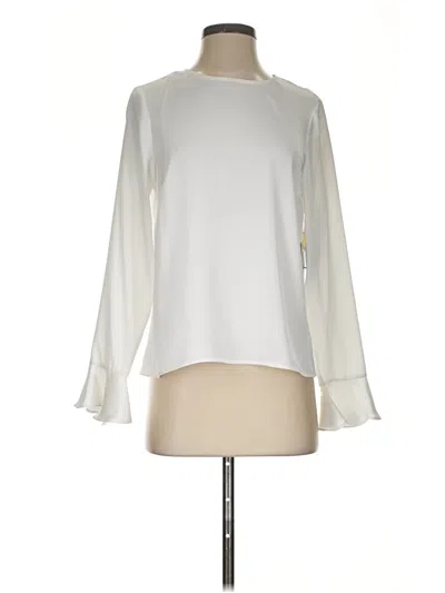 Pre-owned Cece Long Sleeve T-shirt In Ivory