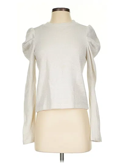 Pre-owned Cece Long Sleeve Turtleneck In Ivory