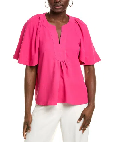 Cece Loose Top In Pink