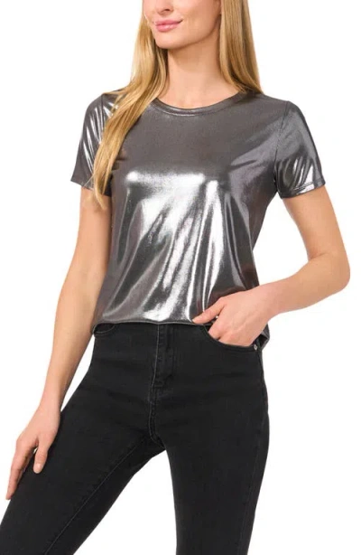 CECE CECE METALLIC SHINE T-SHIRT