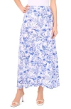 Cece Patterned Maxi Skirt