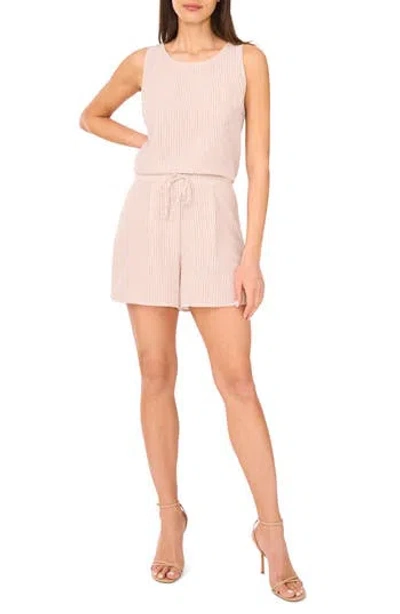 Cece Patterned Tank & Shorts Set In Pink