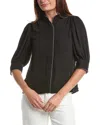 Cece Pearce Puff Sleeve Top In Multi