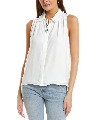 Cece Peter Pan Collar Blouse