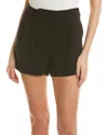 Cece Pleated Short In Black