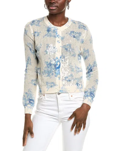 Cece Pointelle Cardigan