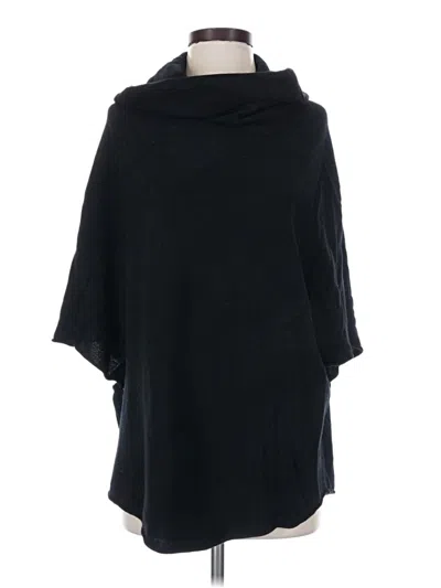 Pre-owned Cece Poncho In Black