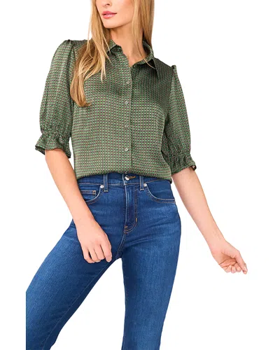 CECE CECE PRINTED BLOUSE