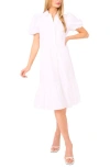 Cece Bubble Sleeve Tiered Dress