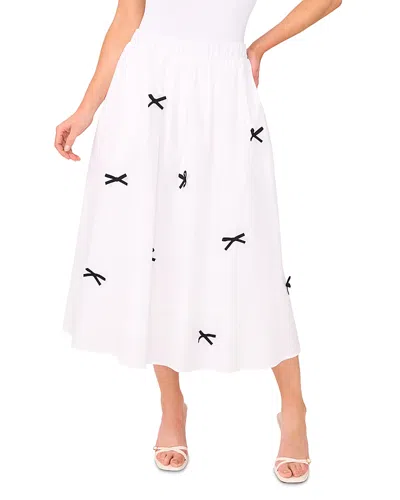 CECE CECE PULL ON MIDI SKIRT
