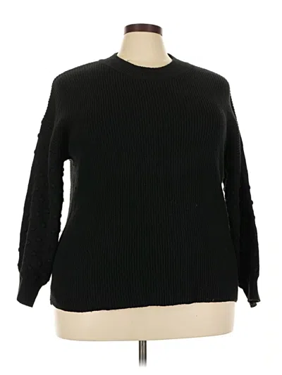Pre-owned Cece Pullover Sweater In Black